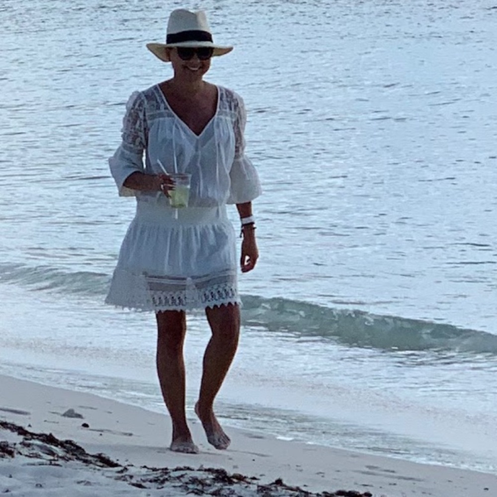 Ralph Lauren Denim & Supply Cream Lace Dress